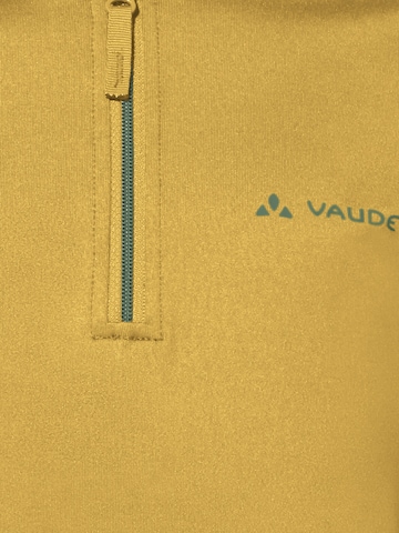 VAUDE Functionele fleece jas 'Livigno' in Geel
