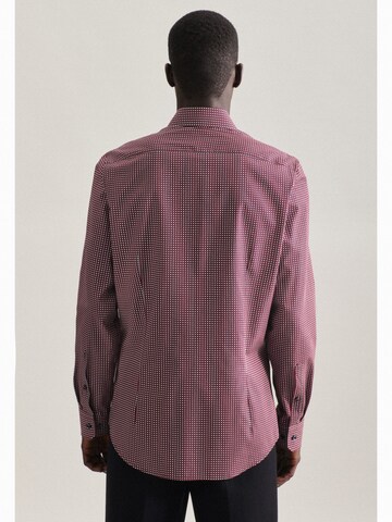 SEIDENSTICKER Regular fit Zakelijk overhemd ' Shaped ' in Rood
