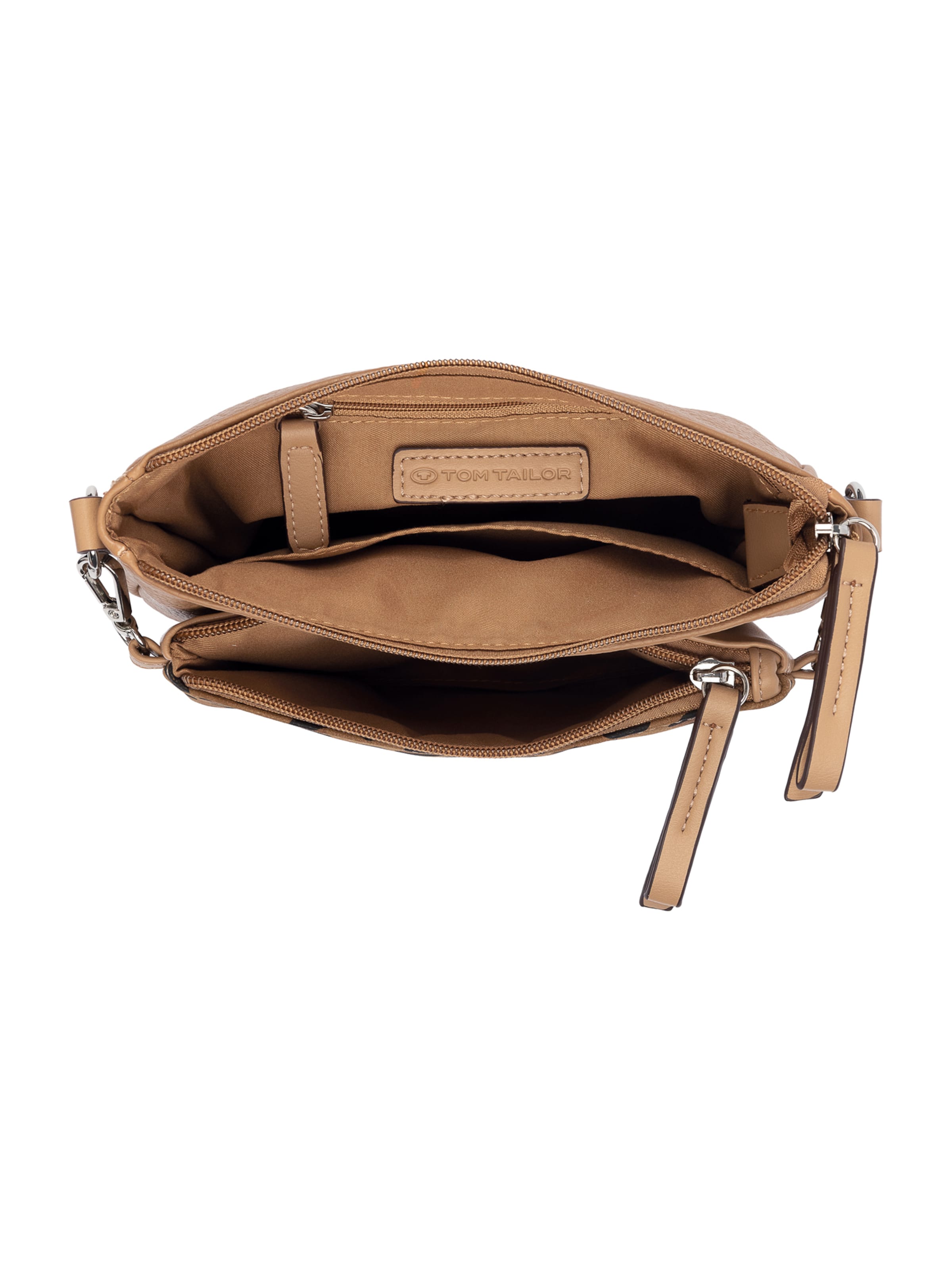TOM TAILOR - Bolso de hombro 'SUSAN' en marrón