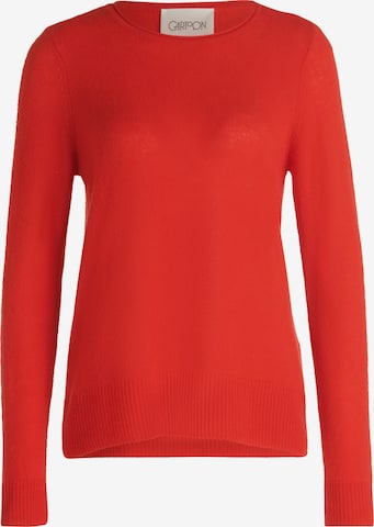 Pull-over Cartoon en rouge : devant