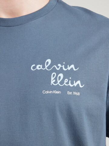 T-Shirt Calvin Klein Jeans en bleu