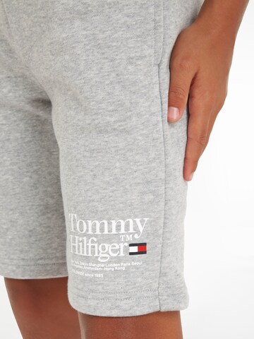 pelēks TOMMY HILFIGER Standarta Bikses 'TIMELESS'