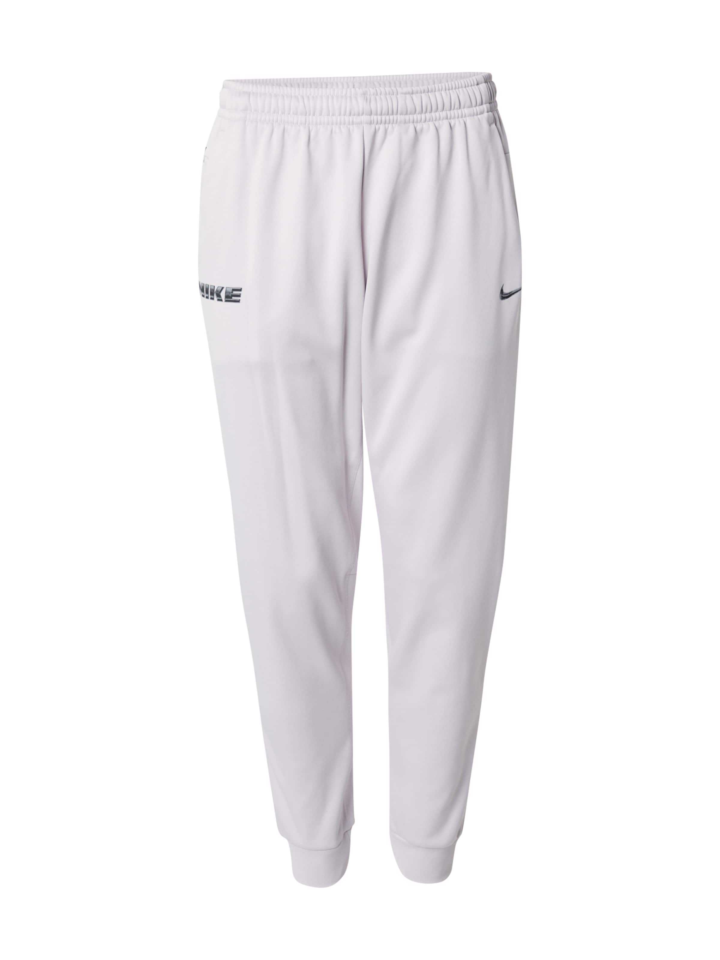 NIKE Tapered Sportnadrágok - fehér: elől