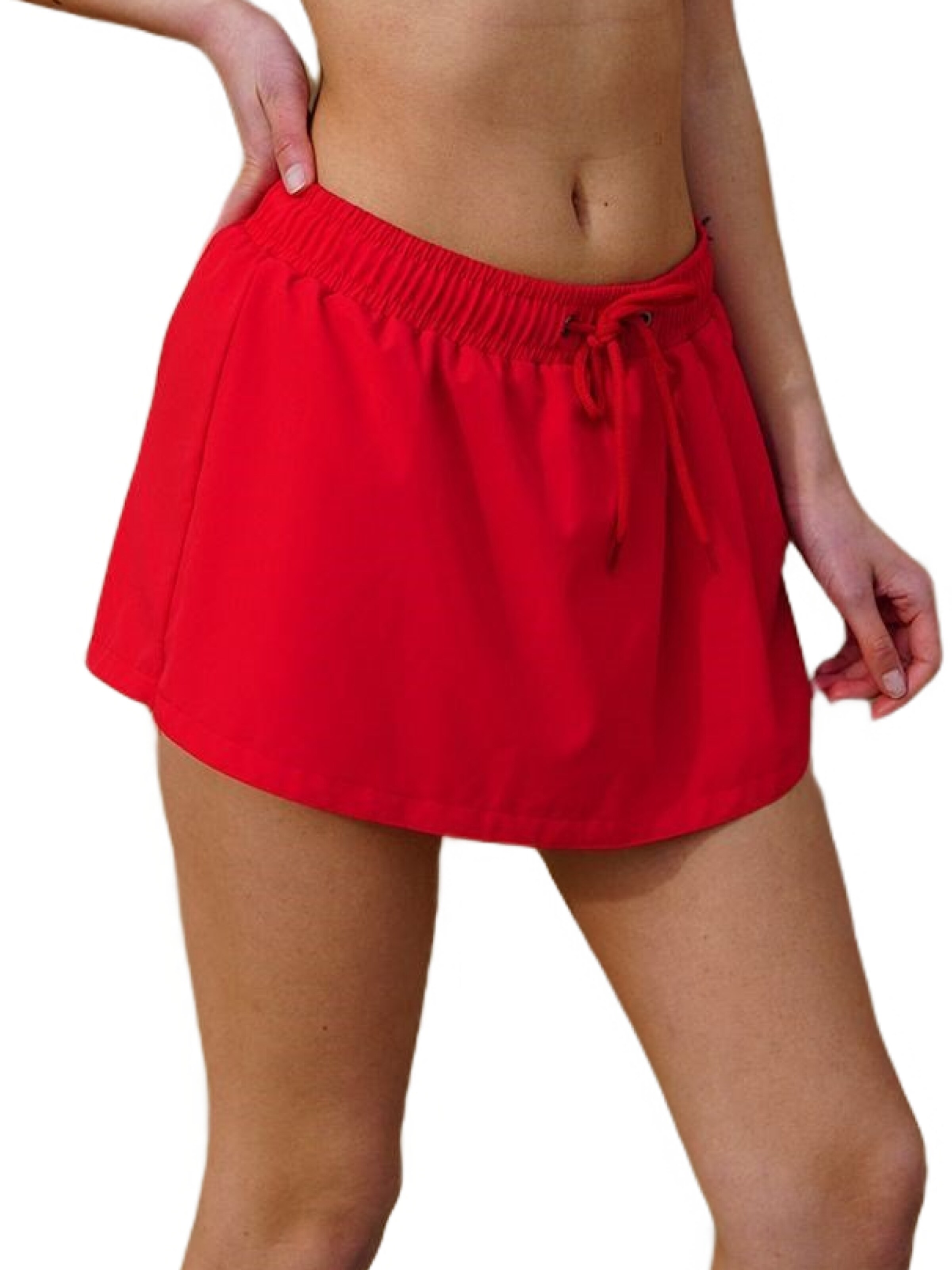 C&City Regular Trousers in Red