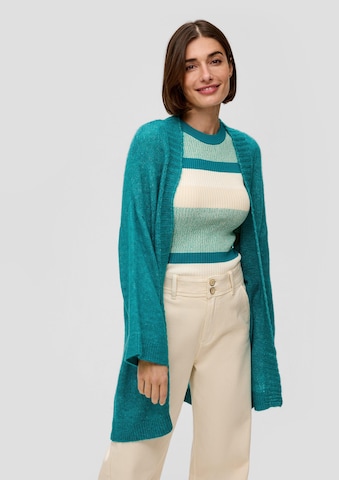 s.Oliver Knit cardigan in Green: front