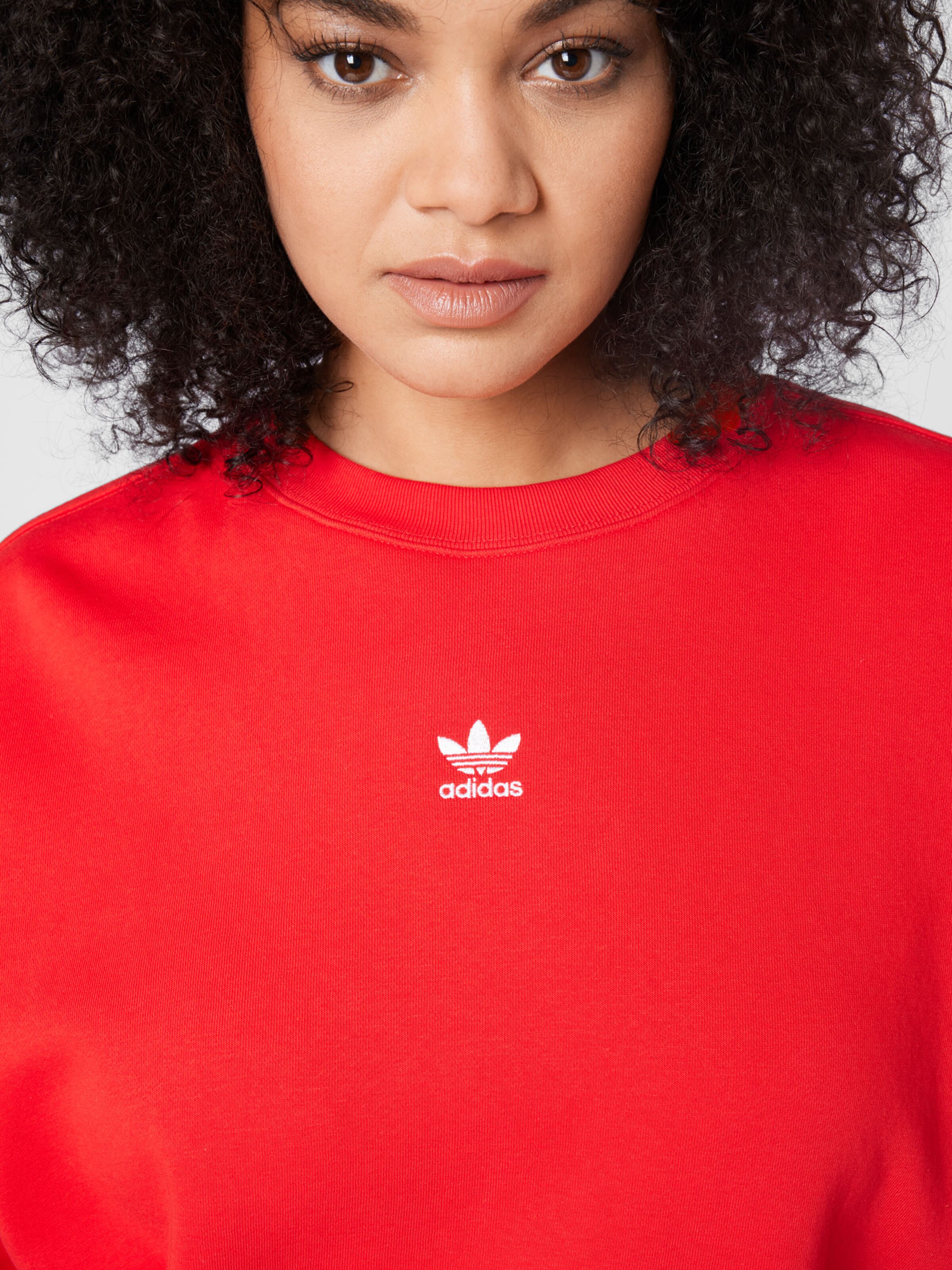 Vêtements Sweat-shirt ADIDAS ORIGINALS en Rouge Orangé 