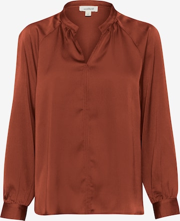 SOAKED IN LUXURYBluza 'Ioana' - smeđa boja: prednji dio