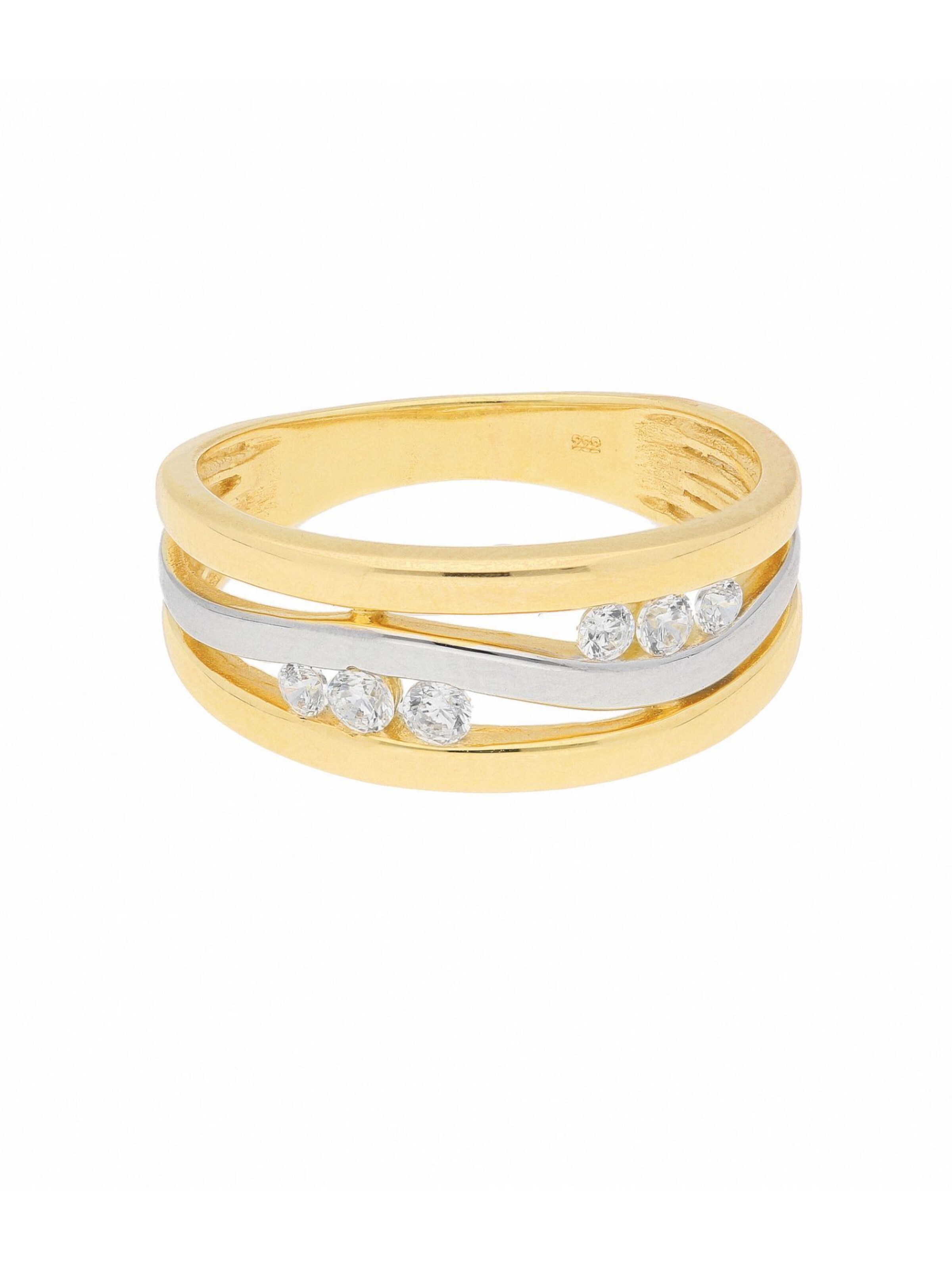 Adelia´s Ring in Gold: front