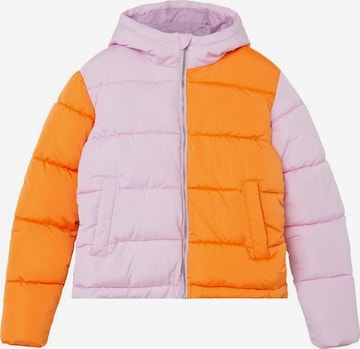 NAME IT Winter Jacket in Purple: front