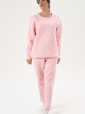LOUIS LECLER Sweatshirt 'Avery' in Roze
