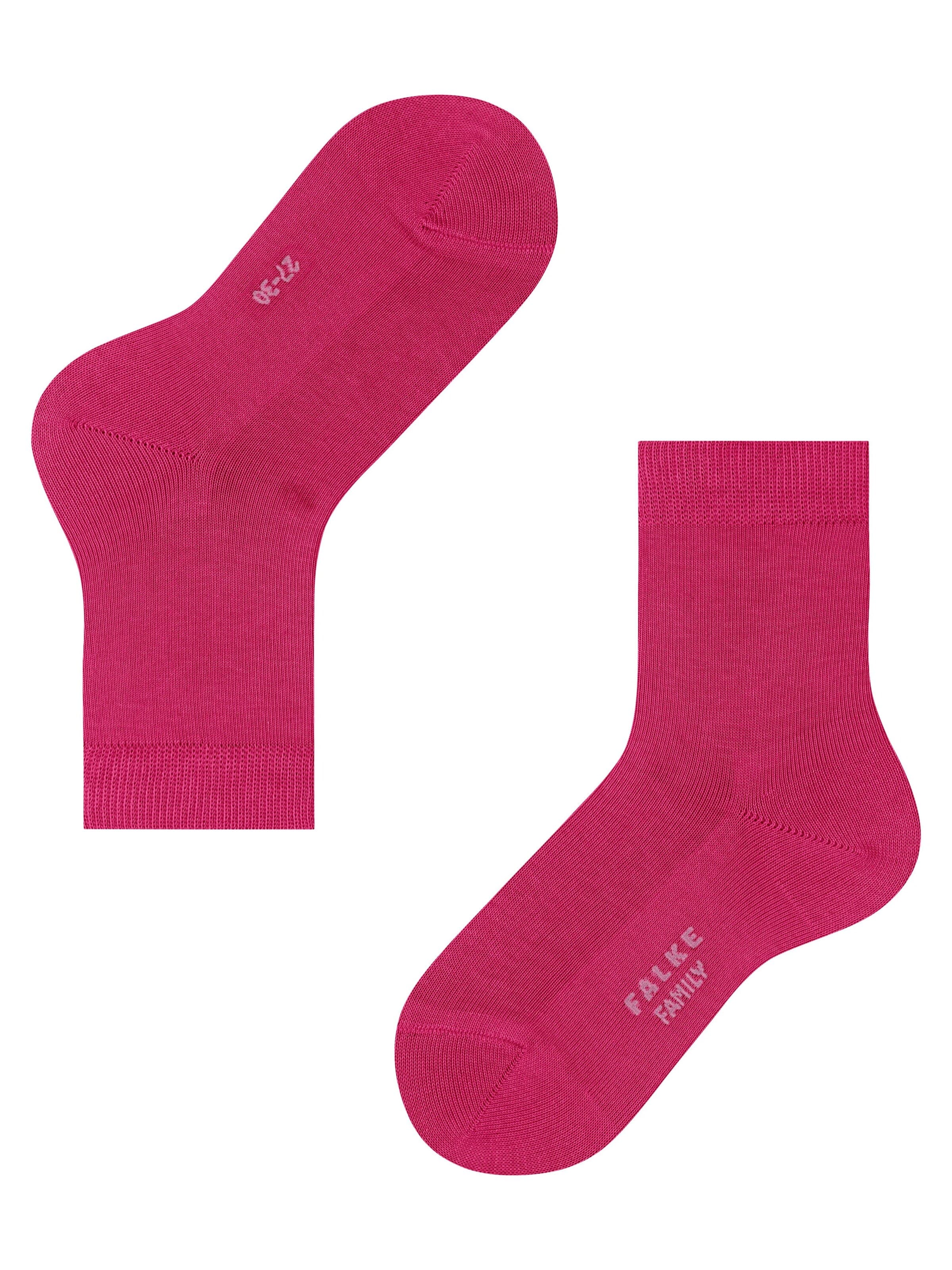 FALKE Socks 'Family' in Pink: front