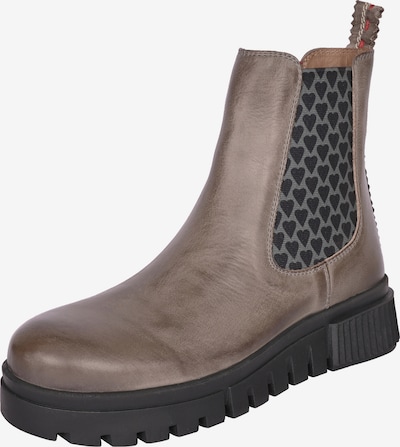 Crickit Chelsea Boots en gris / greige / noir, Vue avec produit