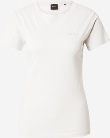 BOSS - Camiseta 'Esogo 1' en blanco: frente