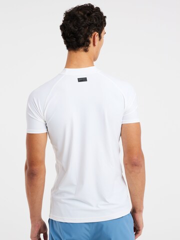 PROTEST Performance shirt 'PRTCATERS' in White