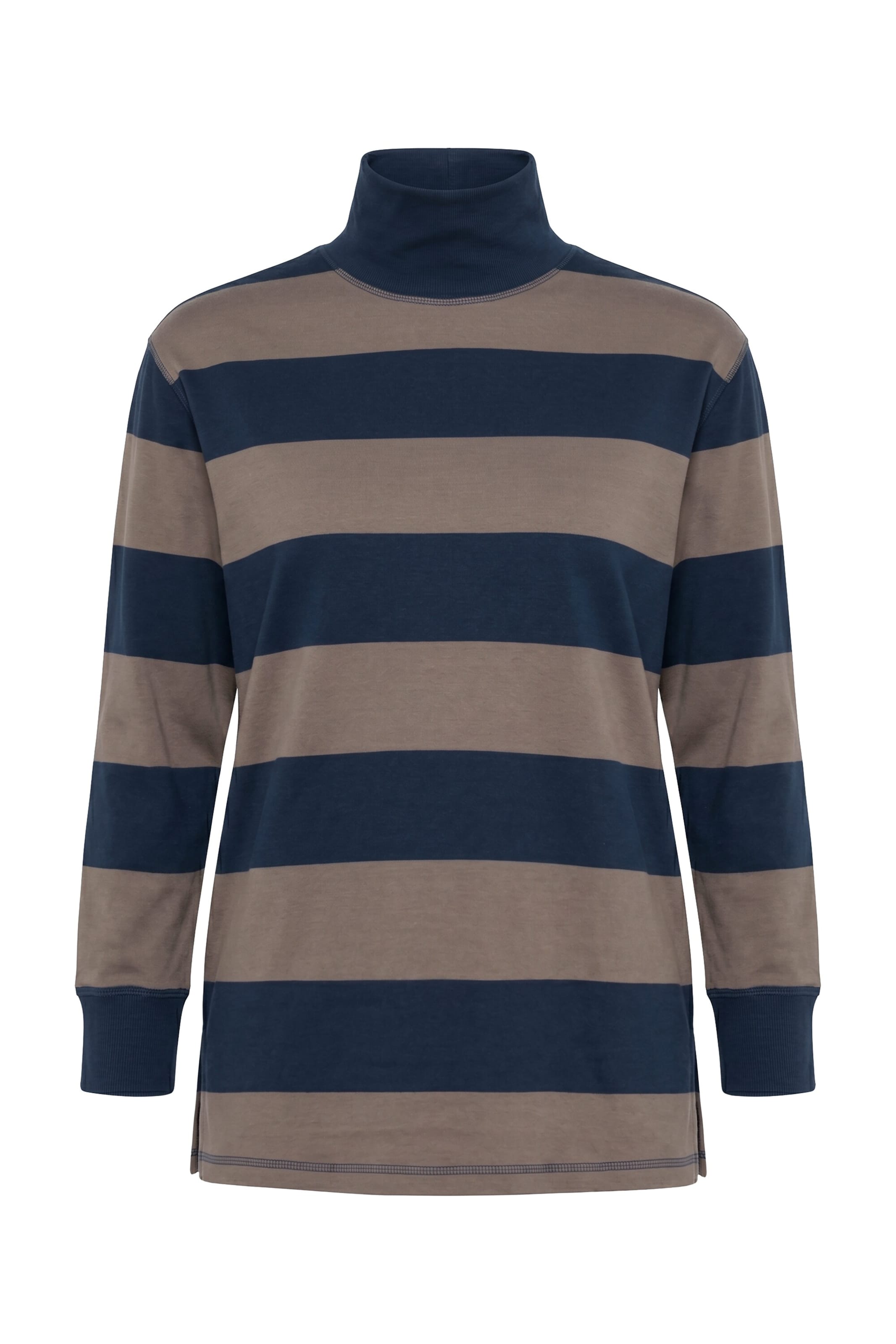 Ulla Popken Sweatshirt in Blau: Vorderseite