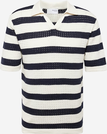 SELECTED Trui 'SLHNIK' in Beige: voorkant