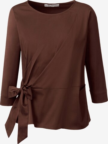 Camicia da donna di Ashley Brooke by heine in marrone: frontale