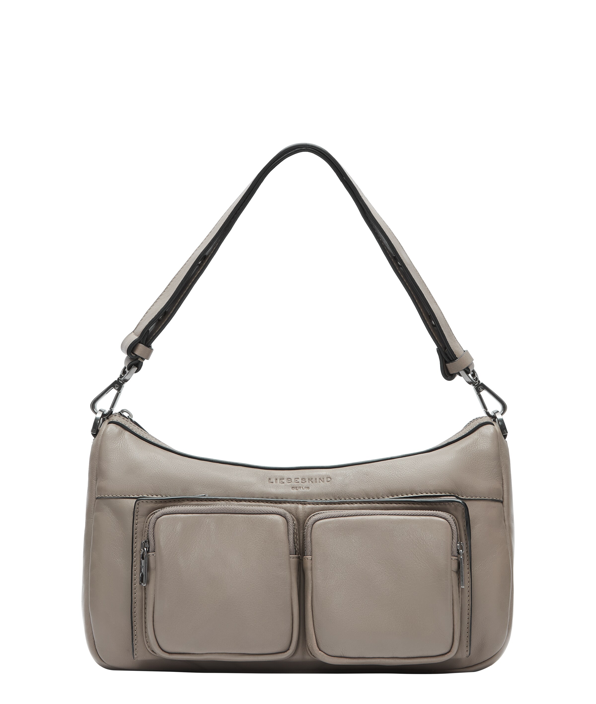 Liebeskind Berlin Shoulder bag in Grey: front