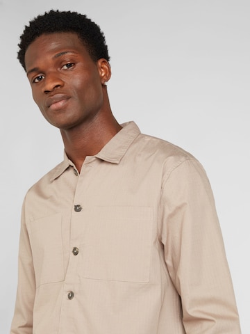 BURTON MENSWEAR LONDON - Regular Fit Camisa em cinzento