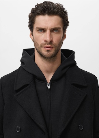 MANGO MAN Between-Seasons Coat 'Tinof' in Black