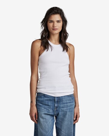 G-Star RAW Top in White: front