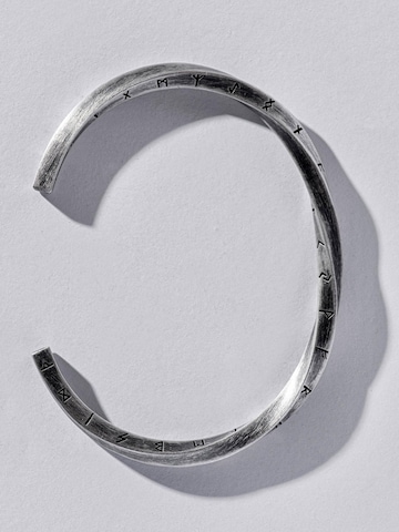 REYTEL Armband 'RUNES - AMULETS'‌‌‌‌‌‌‌ in Silber: Vorderseite