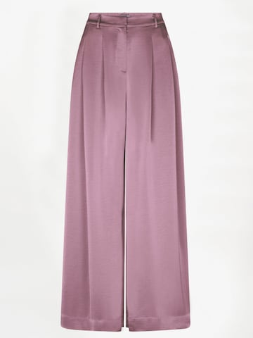 Dante°6 Wide leg Παντελόνι 'Dante6-Onique wide leg Satinhose' σε λιλά