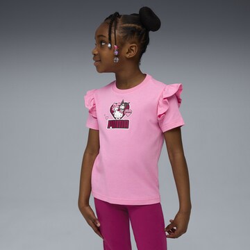 PUMA Shirt in Pink: front