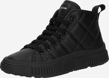 GEOX Sneaker 'Laquinny' in Schwarz: Vorderseite