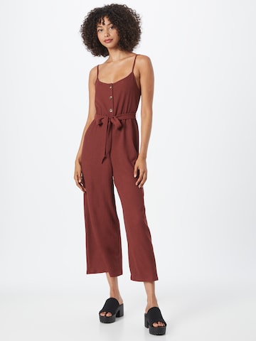 ABOUT YOU Jumpsuit 'Polly' in Bruin: voorkant