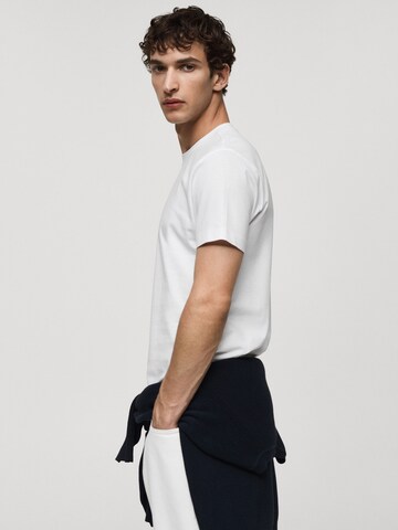 MANGO MAN Shirt 'CHERLO' in Wit
