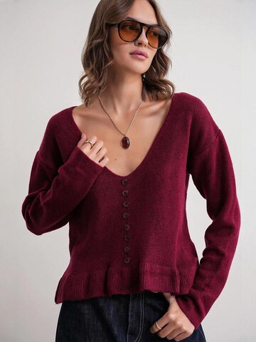 Pullover di MixRay in rosso
