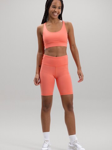 Skinny Leggings 'Biker' Hey Honey en orange