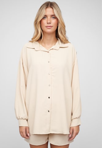 Cloud5ive Blouse in Beige: front