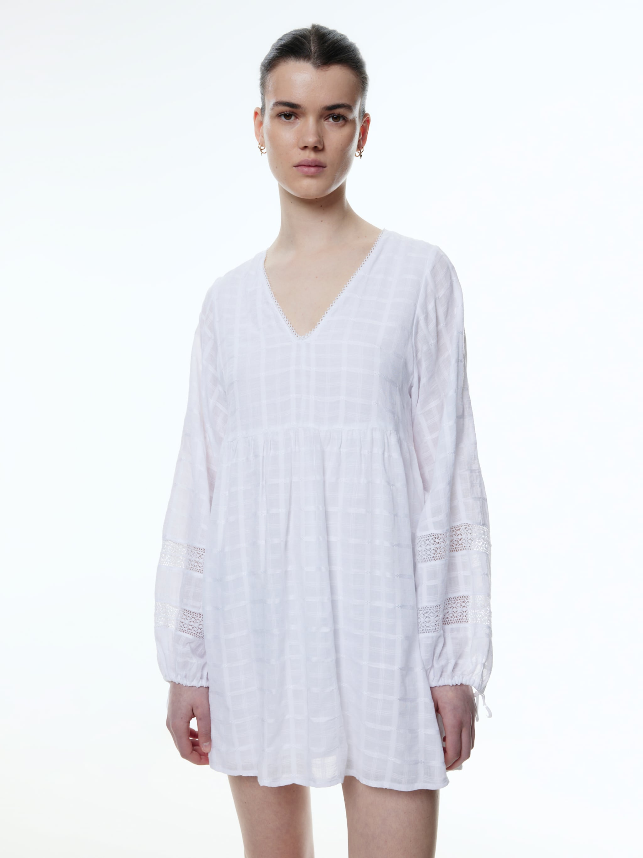 EDITED Producten Jurk 'Pamuk' Wit