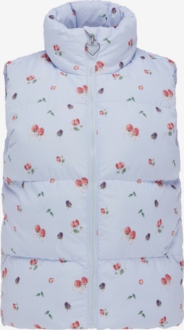 Gilet MYMO en bleu : devant