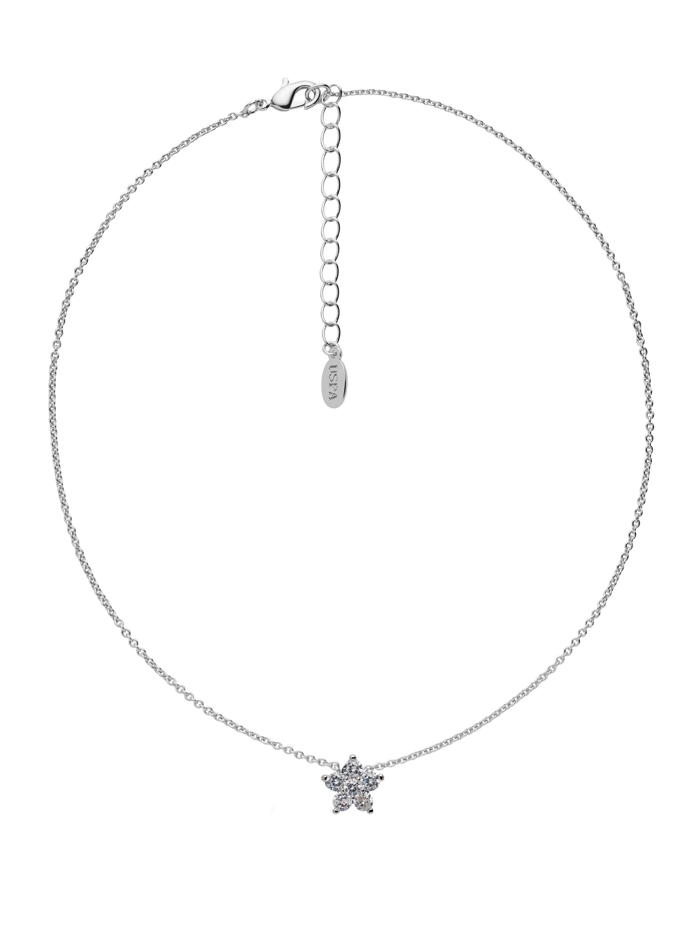 Collana 'Janet' di U.S. POLO ASSN. in argento: frontale