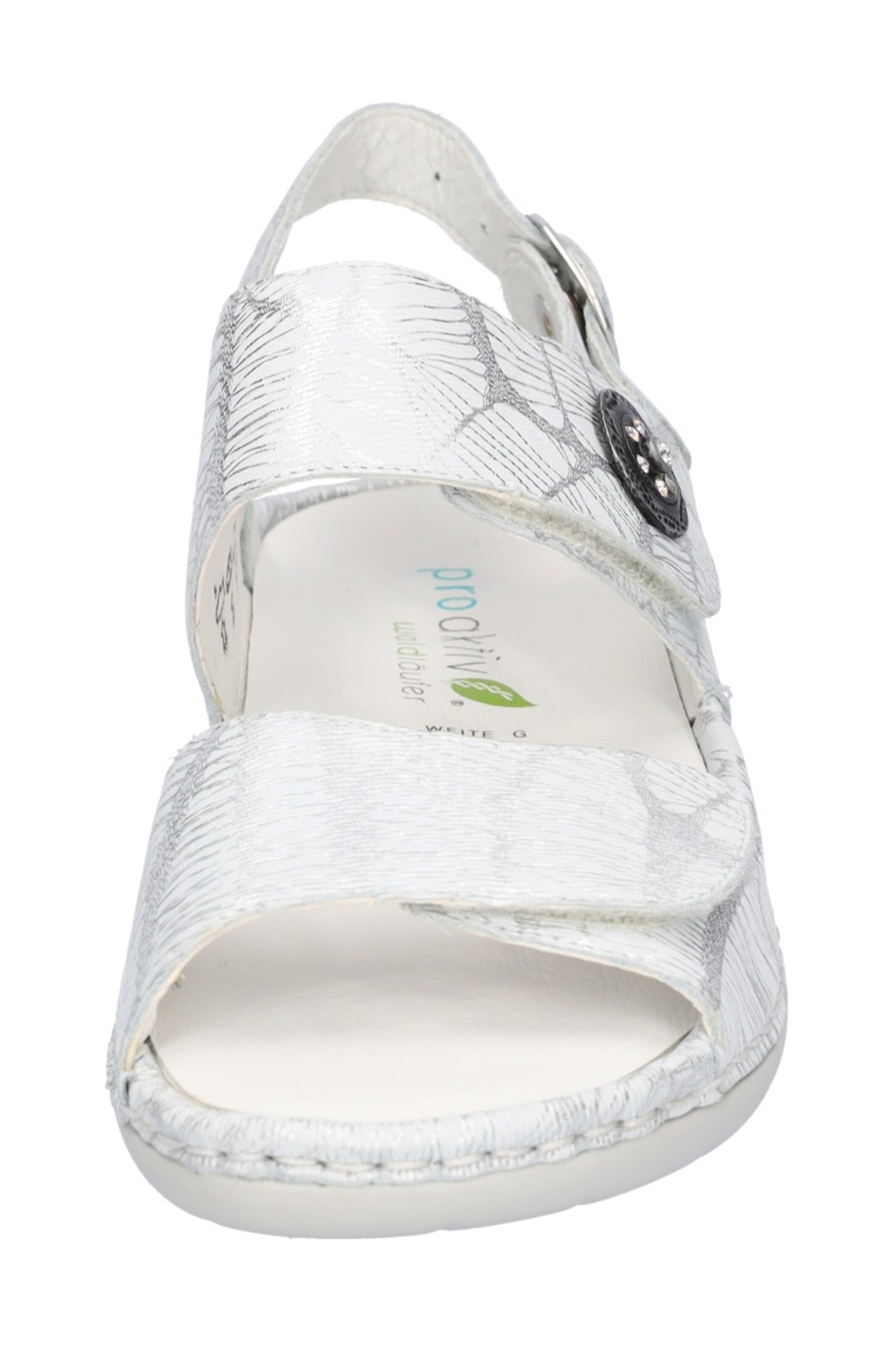 WALDLÄUFER Sandale in Weiß