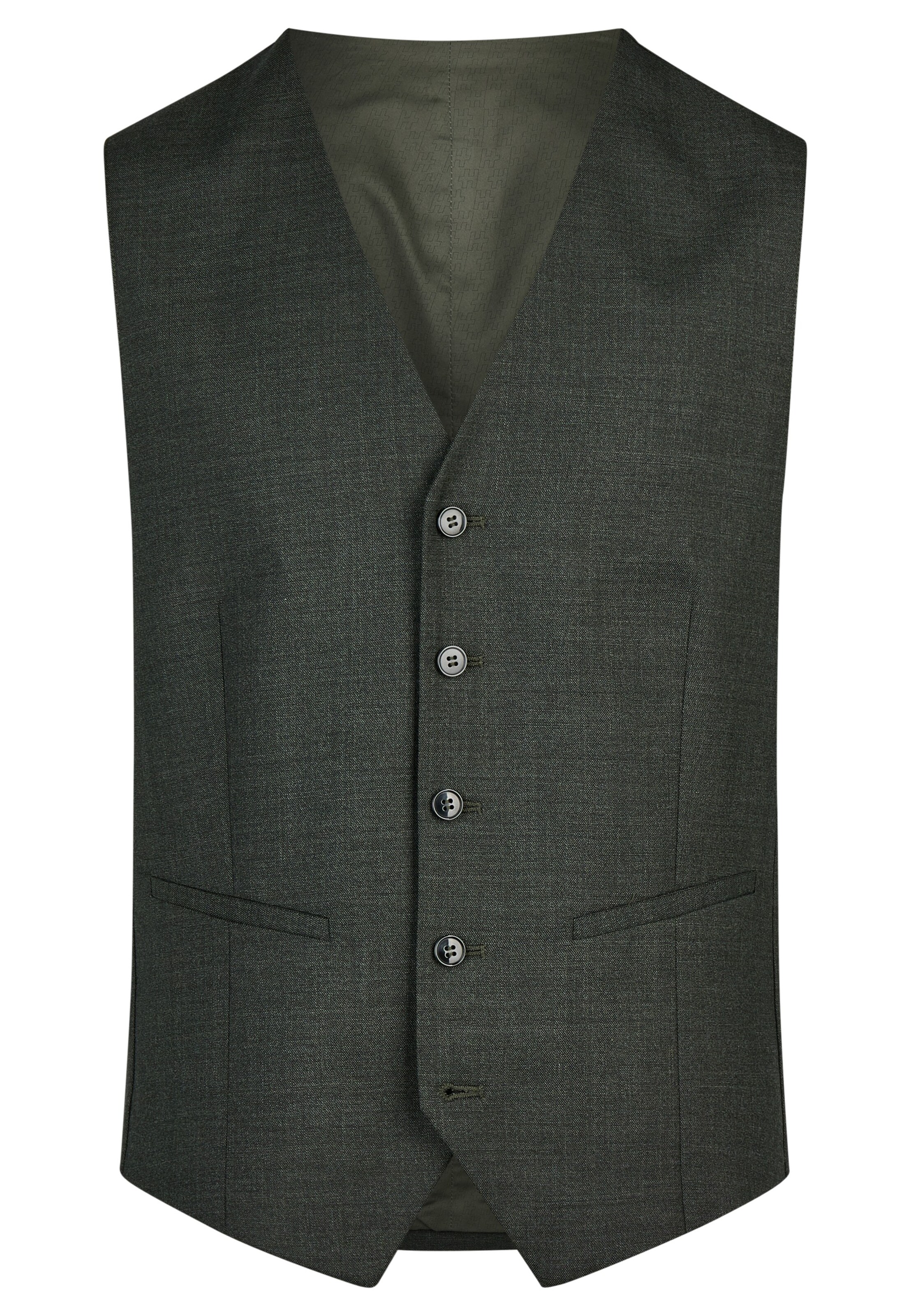 HECHTER PARIS Suit Vest 'WESTE' in Green: front