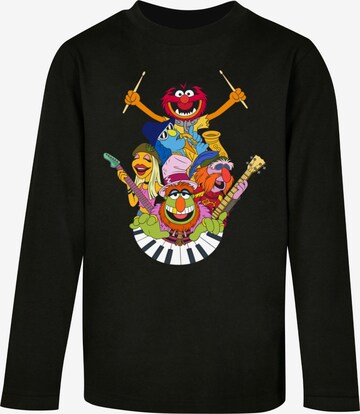 T-Shirt 'Muppets - Dr. Teeth and The Electric Mayhem' ABSOLUTE CULT en noir : devant