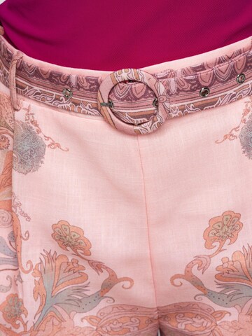 Ombre - regular Pantalón en rosa
