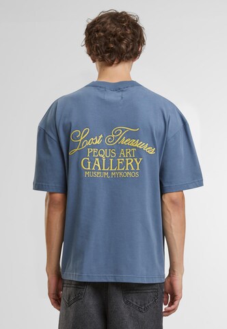Pequs Футболка 'Art Gallery' в Синий: спереди