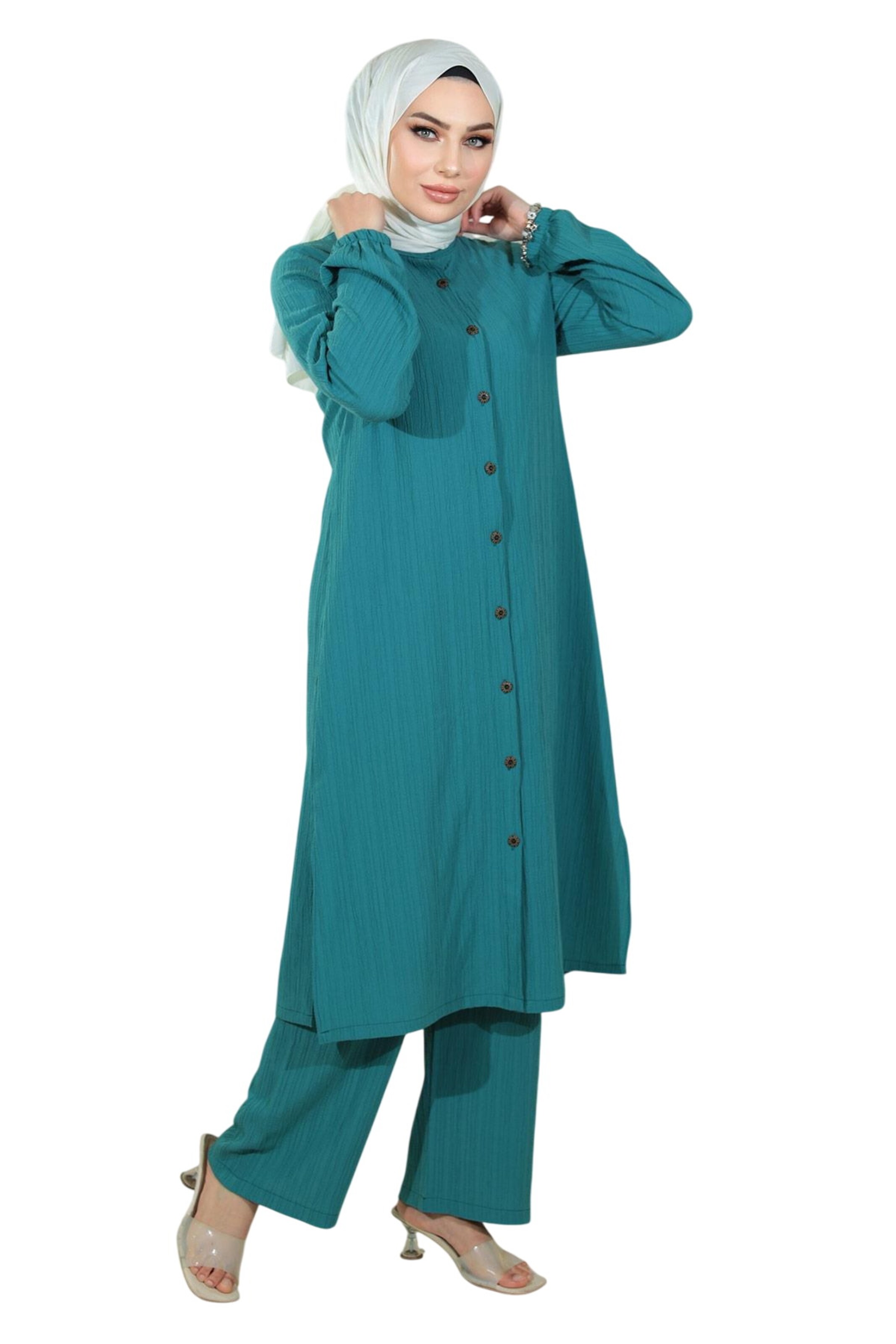 MODAMIHRAM Broekpak in Groen