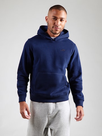 Sweat de sport SKECHERS en bleu : devant