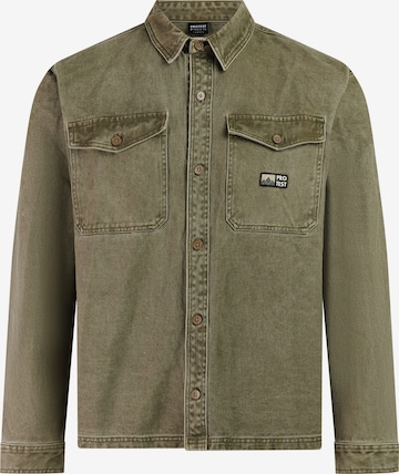 PROTEST Comfort fit Button Up Shirt 'PRTAdored' in Green: front