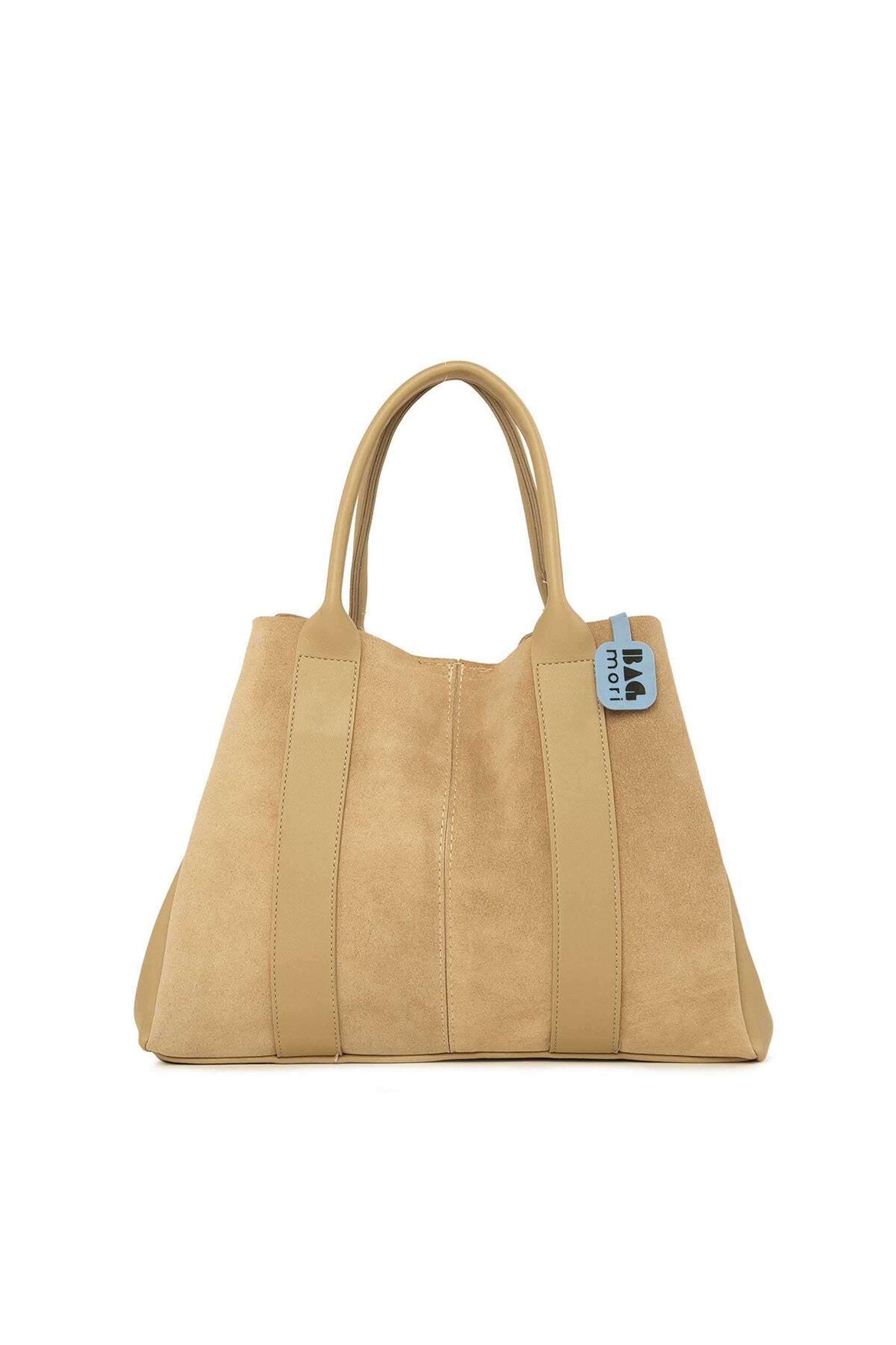 Bagmori Shoulder bag in Beige: front