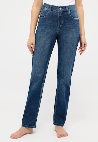 ÆNGELS Regular Jeans in Blue: front