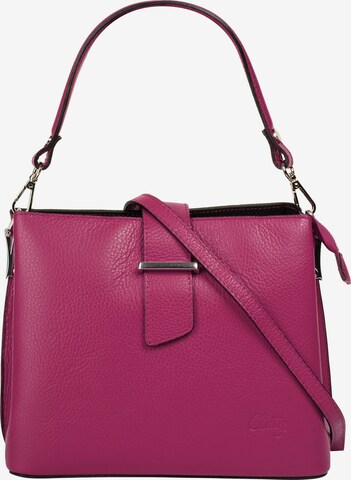 Cluty Handtasche in Pink: Vorderseite