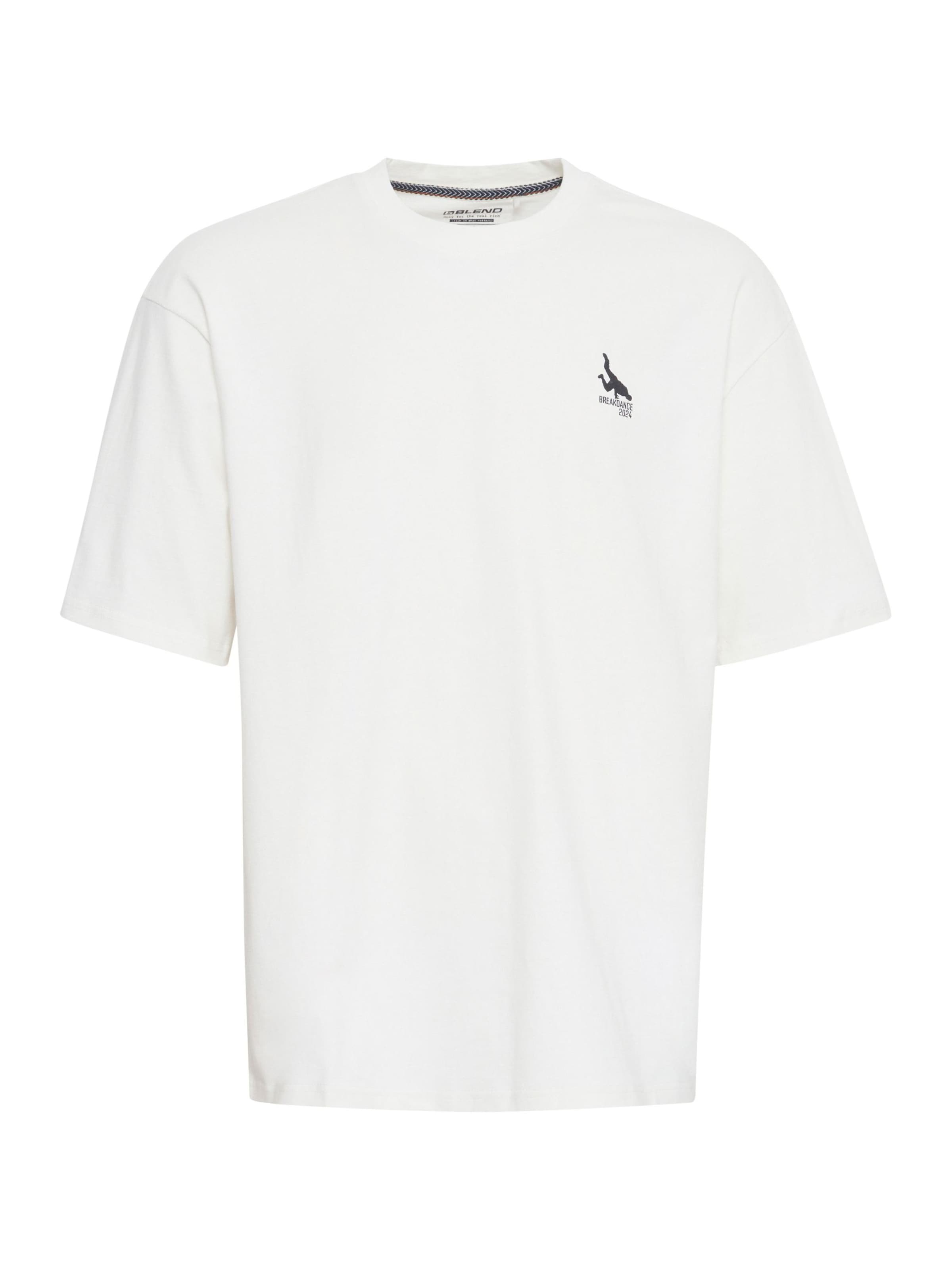 BLEND Camisa em preto / branco, Vista do artigo