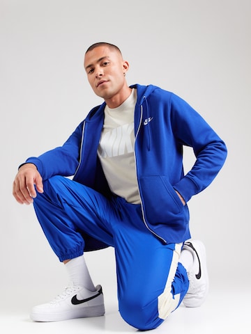 Nike Sportswear - Sudadera con cremallera 'CLUB' en azul